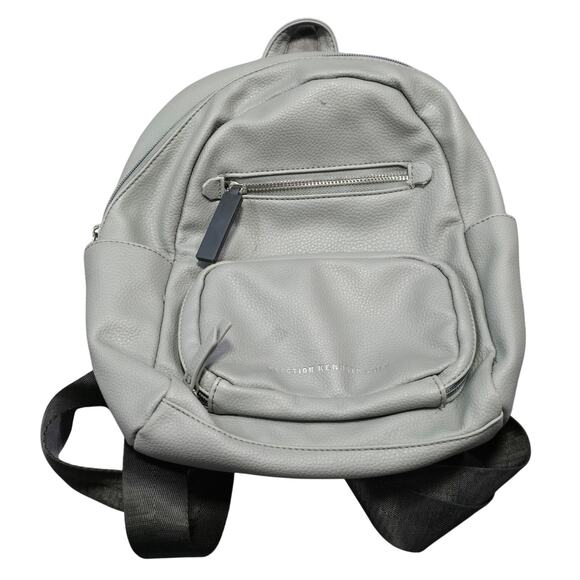 Kenneth Cole Reaction Gray Medium Size Backpack Travel Bag - Picture 1 of 12